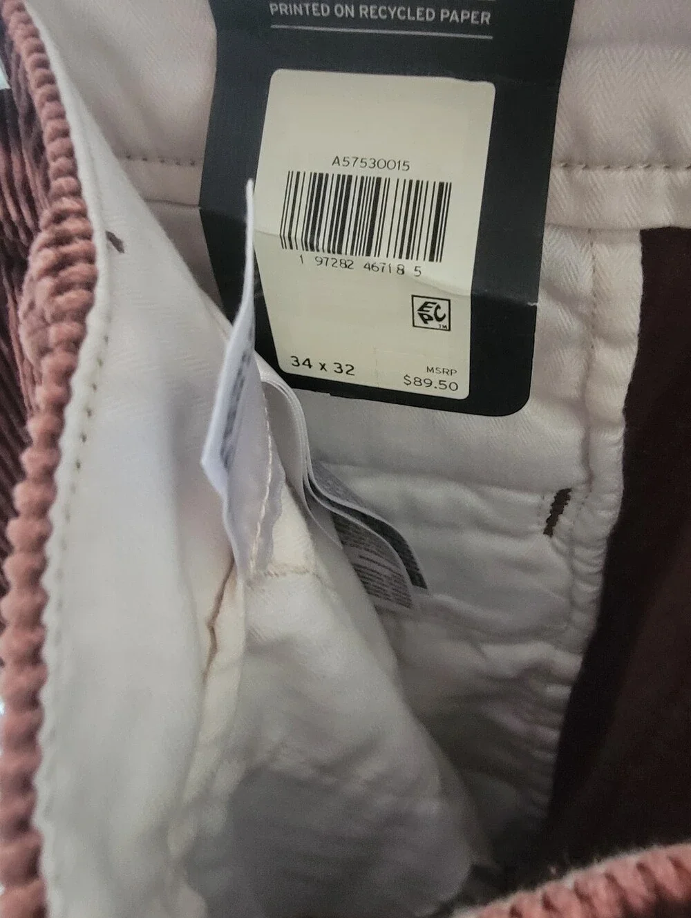Levis levi corduroy
